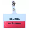Identyfikator SŁUŻBA DYŻURNA plakietka Wojskowa trwała ORYGINAŁ MON klips