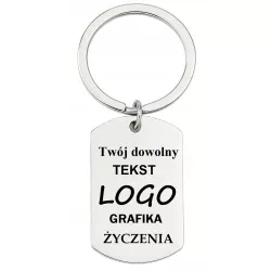 BRELOK NIEŚMIERTELNIK ZAWIESZKA BRELOCZEK PREZENT GRAWER NAPIS LOGO TEKST