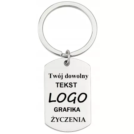 BRELOK NIEŚMIERTELNIK ZAWIESZKA BRELOCZEK PREZENT GRAWER NAPIS LOGO TEKST
