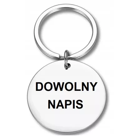 ADRESÓWKA ZAWIESZKA DLA PSA IDENTYFIKATOR Z GRAWER BLASZKA Z IMIENIEM NAPIS