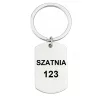 HOTEL SZATNIA ZAWIESZKA IDENTYFIKATOR BRELOK NA KLUCZ GRAWER NAPIS METAL