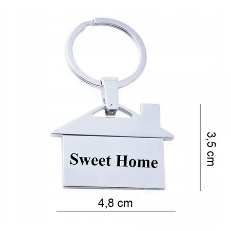 BRELOK ZAWIESZKA BRELOCZEK NA KLUCZE Z GRAWEREM NAPIS LOGO