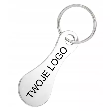 BRELOK DO WÓZKA ZAWIESZKA IDENTYFIKATOR NA KLUCZE Z GRAWEREM NAPIS LOGO