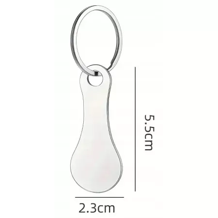 BRELOK DO WÓZKA ZAWIESZKA IDENTYFIKATOR NA KLUCZE Z GRAWEREM NAPIS LOGO