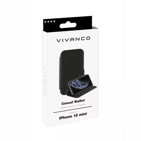 Etui do Apple iPhone 12 Mini pokrowiec z klapką na karty