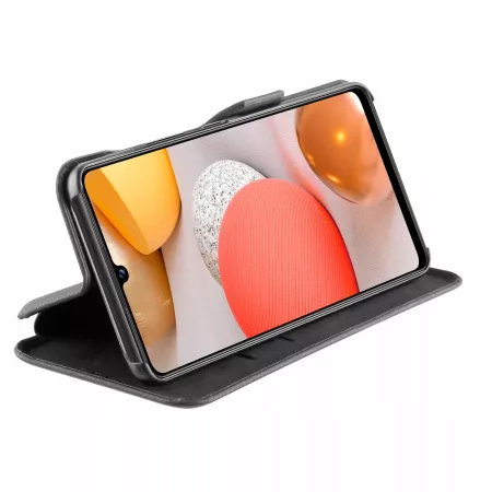 Etui do Samsung Galaxy A42 5G czarny z klapką Vivanco