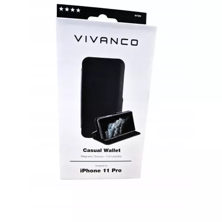 Etui do Apple iPhone 11 Pro pokrowiec z klapką na karty