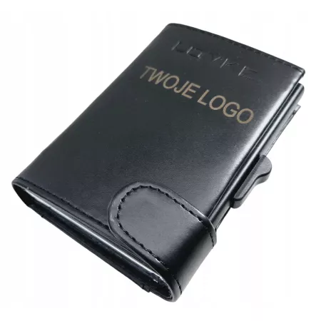 POKROWIEC ETUI OCHRONA KARTY STOP RFID SKÓRA - GRAWER LOGO