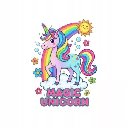 Naprasowanka Jednorożec Unicorn Termo Aplikacja Naklejka Nadruk ok. 20 cm
