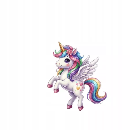 Naprasowanka Jednorożec Unicorn Termo Aplikacja Naklejka Nadruk ok. 20 cm