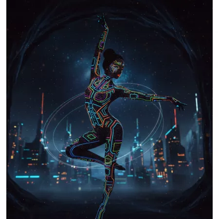 Naprasowanka Kobieta Grafika Termo Aplikacja Naklejka Nadruk 25 cm