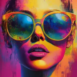 Naprasowanka Kobieta Grafika Termo Aplikacja Naklejka Nadruk 25 cm