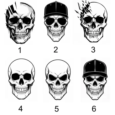 Naprasowanka Czaszka Grafika Termo Aplikacja Naklejka Nadruk 25 cm