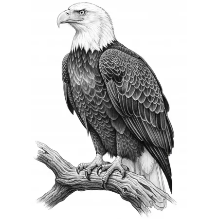 Naprasowanka Orzeł Grafika Termo Aplikacja Naklejka Nadruk 25 cm