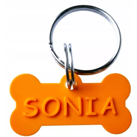 IDENTYFIKATOR 3D ADRESÓWKA ZAWIESZKA DLA PSA KOŚĆ GRAWER IMIĘ TELEFON KOLOR