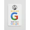 Karta wizytówka zbliżeniowa chip NFC do wystawiania opinii opinie Google